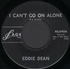 baixar álbum Eddie Dean - I Cant Go On Alone Saber Man