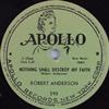 ladda ner album Robert Anderson - Nothing Shall Destroy My Faith Since My Hearts Been Changed