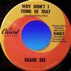 Album herunterladen Duane Dee - Why Didnt I Think Of That