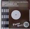 Various - Promo Only UK Underground Beats September 2003