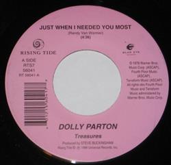 Download Dolly Parton - Just When I Needed You Most