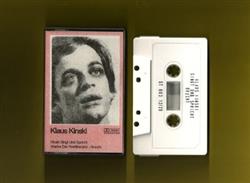 Download Klaus Kinski - Singt Und Spricht Werke Der Weltliteratur Brecht