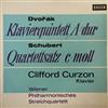 descargar álbum Antonín Dvořák Franz Schubert Clifford Curzon, Wiener Philharmonisches Streichquartett - Klavierquintett A dur Quartettsatz C moll