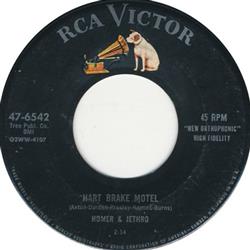 Download Homer & Jethro - Hart Brake Motel