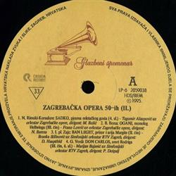 Download Various - Zagrebačka Opera 50 ih II