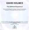 ouvir online David Holmes - The Girlfriend Experience