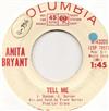 écouter en ligne Anita Bryant - Tell Me I Dont Understand