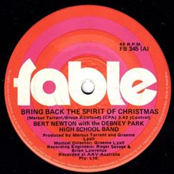 Download Bert Newton With The Debney Park High School Band - Bring Back The Spirit Of Christmas