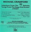 écouter en ligne Michael Crawford - Selections From The Columbia Release Songs From The Stage And Screen