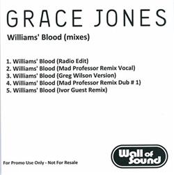 Download Grace Jones - Williams Blood Mixes