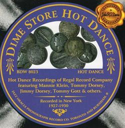 Download Various - Dime Store Hot Dance Recorded In New York 1927 1930