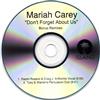 descargar álbum Mariah Carey - Dont Forget About Us Bonus Remixes