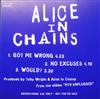 lataa albumi Alice In Chains - Got Me Wrong