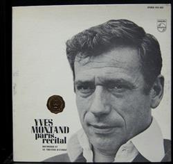 Download Yves Montand - Paris Recital Recorded At Le Theatre Detoile