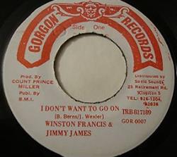 Download Winston Francis - I Dont Want To Go On