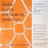 escuchar en línea J S Bach Elisabeth Wacker, Friedreich Melzer, HannsFriedrich Kunz, Stiftskantorei Öhringen, Chor Des HölderlinGymnasiums Lauffen - Kantate BWV 67 Und Osteroratorium BWV 249 Ausschnitte