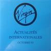 télécharger l'album Various - Virgin Actualités Internationales Octobre 92