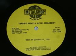 Download Various - Metalshop Radios Weekly Metal Magazine Week Of October 19 1990