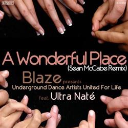 Download Blaze Presents Underground Dance Artists United For Life Feat Ultra Naté - A Wonderful Place Sean McCabe Remix