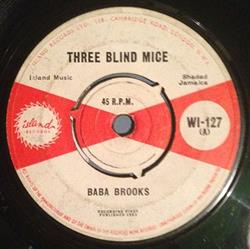 Download Baba Brooks Billy & Bobby - Three Blind Mice We Aint Got Nothing