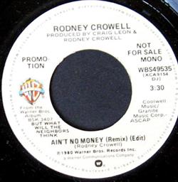 Download Rodney Crowell - Aint No Money