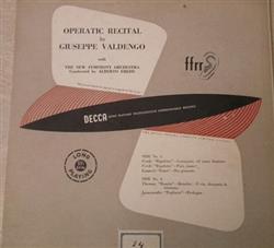 Download Guiseppe Valdengo - Operatic Recital