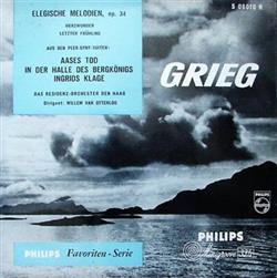 Download Grieg Das ResidenzOrchester Den Haag, Willem van Otterloo - Elegische Melodien Op 34 Aus Den Peer Gynt Suiten