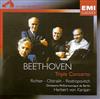 last ned album Beethoven Richter Oïstrakh Rostropovitch Herbert von Karajan, Berliner Philharmoniker - Triple Concerto