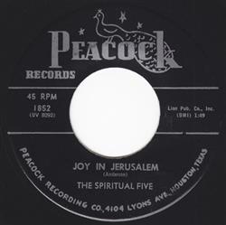 Download The Spiritual Five - Joy In Jerusalem Sweet By And By