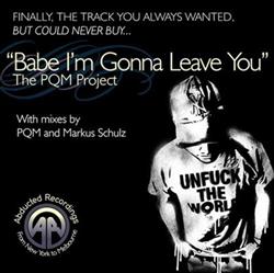 Download The PQM Project - Babe Im Gonna Leave You