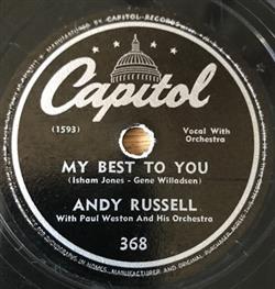 Download Andy Russell With Paul Weston And His Orchestra - My Best To You Anniversary Song