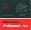 lytte på nettet Various - Béla Bartók Sreichquartett Nr 6