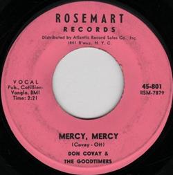 Download Don Covay & The Goodtimers - Mercy Mercy Cant Stay Away