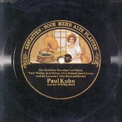 Download Paul Kuhn Und Die SFBBigBand - Gestatten Noch Mehr Alte Platten