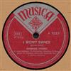 baixar álbum Swinging Swedes - I Wont Dance Rock A Bye Basie