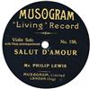 baixar álbum Mr Philip Lewis Mr H Bryan - Salut DAmour LElegante Polka